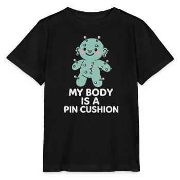 Piercing Addict Body Mod Enthusiast - Stanley/Stella MINI CREATOR Kids’ T-Shirt - black - Front - Mikhail (115cm)