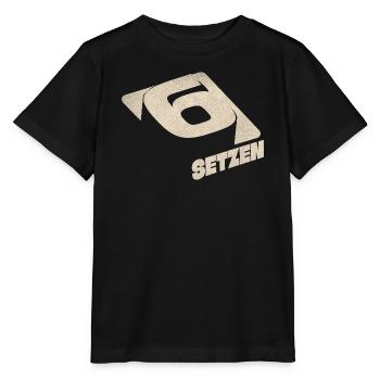 Sechs Setzen - Stanley/Stella Kinder T-Shirt MINI CREATOR  - Schwarz - Vorne - Mikhail (115cm)
