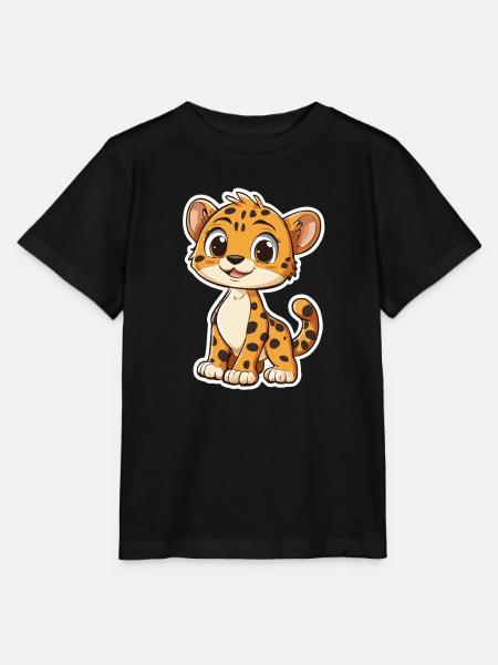 Löwe - Stanley/Stella Kinder T-Shirt MINI CREATOR - Schwarz
