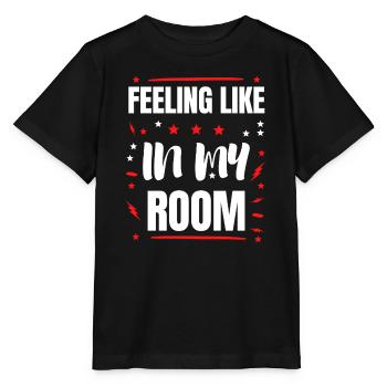 Se sentir comme dans ma chambre - T-shirt bio MINI CREATOR Stanley/Stella Enfant - noir - Devant - Mikhail (115cm)