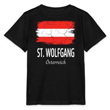 Saint-Wolfgang - T-shirt bio MINI CREATOR Stanley/Stella Enfant - noir - Devant - Mikhail (115cm)