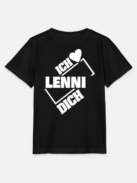 Couple Lenni - Stanley/Stella Kinder T-Shirt MINI CREATOR  - Schwarz