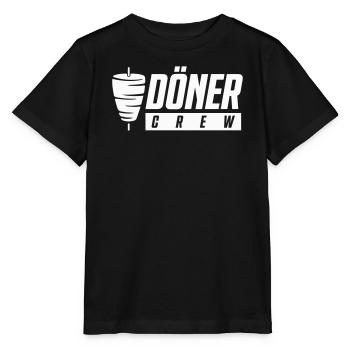 L’équipe Döner - T-shirt bio MINI CREATOR Stanley/Stella Enfant - noir - Devant - Mikhail (115cm)
