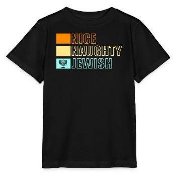 Hanukkah Chanukkah Hanukah - Stanley/Stella Kinder T-Shirt MINI CREATOR  - Schwarz - Vorne - Mikhail (115cm)
