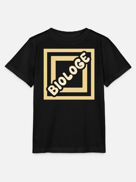 Biologe als Job - Stanley/Stella Kinder T-Shirt MINI CREATOR - Schwarz