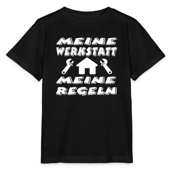 Werkstatt - Stanley/Stella Kinder T-Shirt MINI CREATOR  - Schwarz - Vorne - Mikhail (115cm)