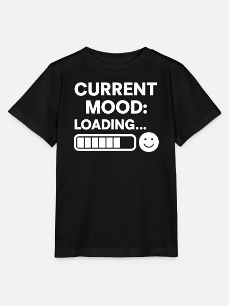 Current Mood Loading - Stanley/Stella Kinder T-Shirt MINI CREATOR  - Schwarz