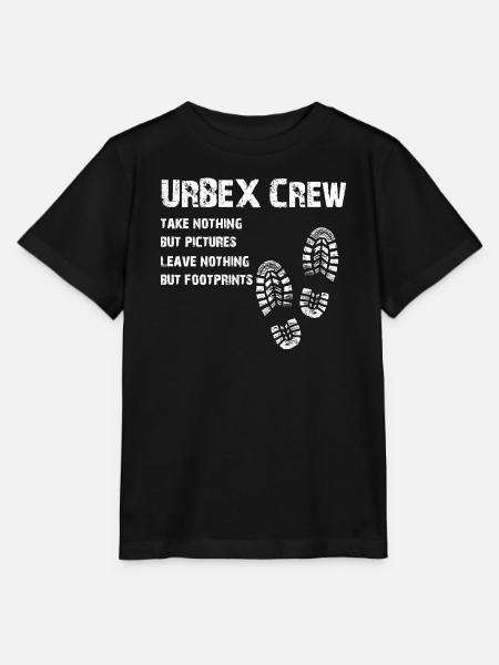 URBEX Crew Urban Explorer Ruinen Schleicher - Stanley/Stella Kinder T-Shirt MINI CREATOR - Schwarz