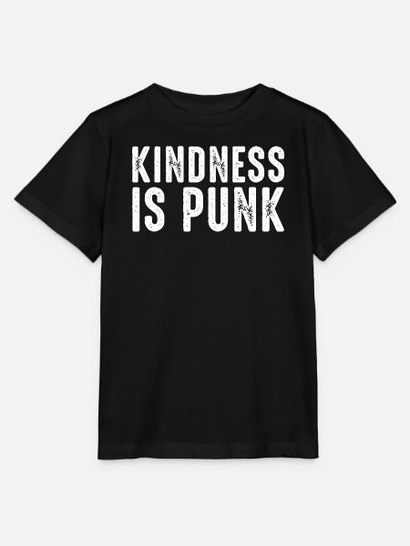 Freundlichkeit ist Punk - Stanley/Stella Kinder T-Shirt MINI CREATOR - Schwarz