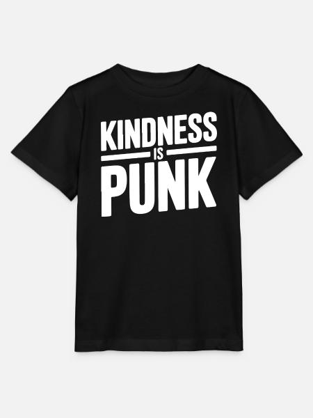 Freundlichkeit ist Punk - Stanley/Stella Kinder T-Shirt MINI CREATOR - Schwarz