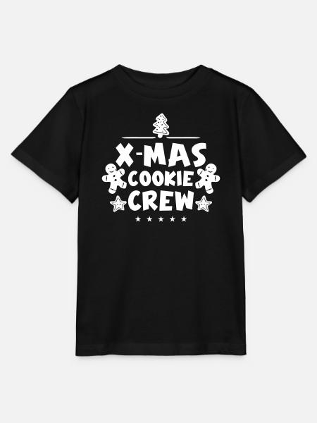 Weihnachten Kekse Backen Crew - Stanley/Stella Kinder T-Shirt MINI CREATOR  - Schwarz