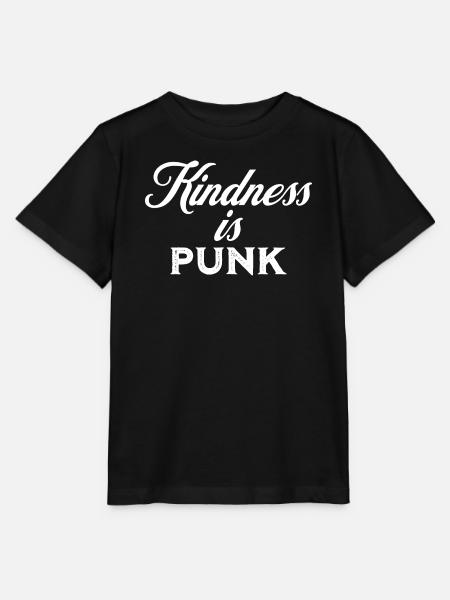 Freundlichkeit ist Punk - Stanley/Stella Kinder T-Shirt MINI CREATOR - Schwarz