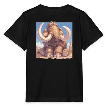 Mammouths Mammouth - T-shirt bio MINI CREATOR Stanley/Stella Enfant - noir - Devant - Mikhail (115cm)