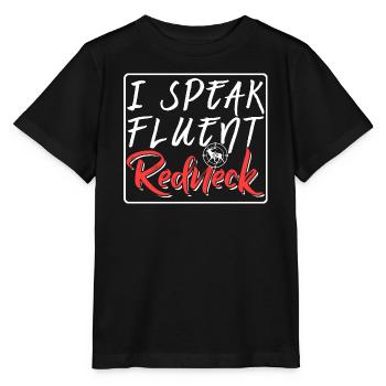 I Speak Fluent Redneck Funny Country Humor - Stanley/Stella Kinder T-Shirt MINI CREATOR  - Schwarz - Vorne - Mikhail (115cm)