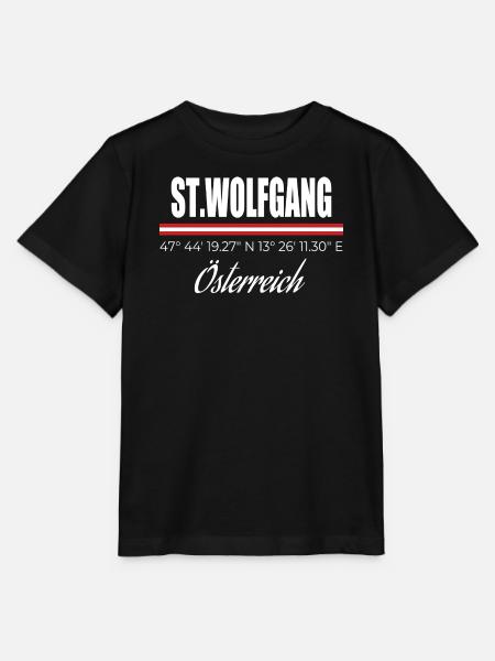 St. Wolfgang - Stanley/Stella Kinder T-Shirt MINI CREATOR - Schwarz