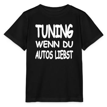Tuning - Stanley/Stella Kinder T-Shirt MINI CREATOR  - Schwarz - Vorne - Mikhail (115cm)