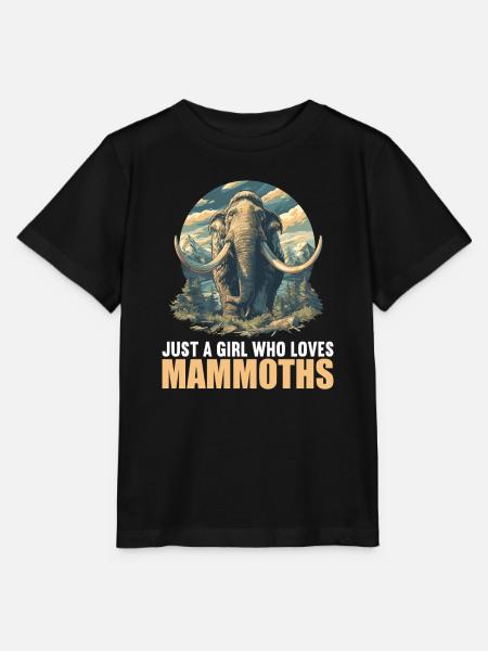 Mammuts Mammut - Stanley/Stella Kinder T-Shirt MINI CREATOR  - Schwarz