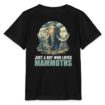 Mammouths Mammouth - T-shirt bio MINI CREATOR Stanley/Stella Enfant - noir - Devant - Mikhail (115cm)
