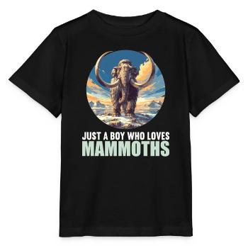 Mammouths Mammouth - T-shirt bio MINI CREATOR Stanley/Stella Enfant - noir - Devant - Mikhail (115cm)