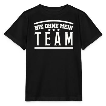 Mon équipe - T-shirt bio MINI CREATOR Stanley/Stella Enfant - noir - Devant - Mikhail (115cm)