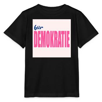 VALEURS POUR LA DÉMOCRATIE - T-shirt bio MINI CREATOR Stanley/Stella Enfant - noir - Devant - Mikhail (115cm)