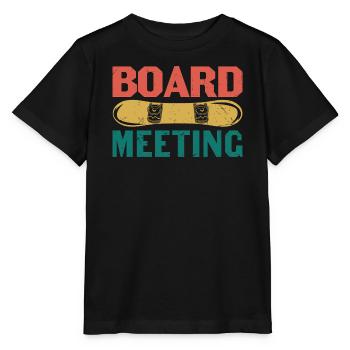 Conseil d’administration Snowboard - T-shirt bio MINI CREATOR Stanley/Stella Enfant - noir - Devant - Mikhail (115cm)