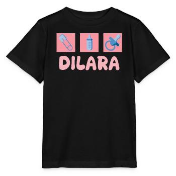 Sucette Dilara - T-shirt bio MINI CREATOR Stanley/Stella Enfant - noir - Devant - Mikhail (115cm)