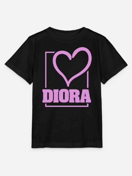 Bachelorette Diora - Stanley/Stella Kinder T-Shirt MINI CREATOR - Schwarz