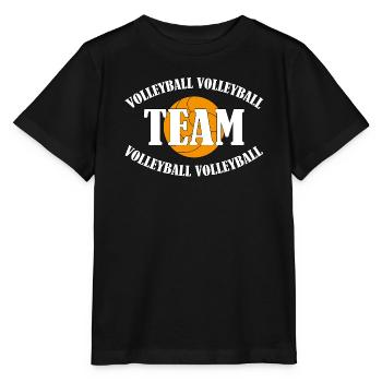 Équipe de volley-ball - T-shirt bio MINI CREATOR Stanley/Stella Enfant - noir - Devant - Mikhail (115cm)