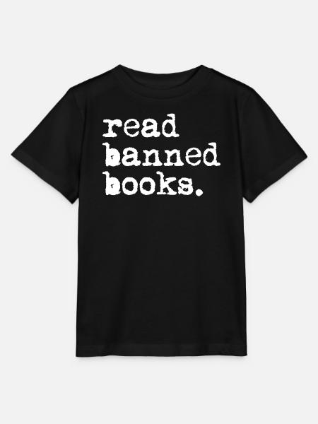 Lesen Sie verbotene Bücher - Stanley/Stella Kinder T-Shirt MINI CREATOR - Schwarz