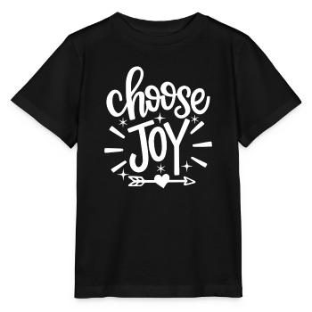Wählen Sie Joy Inspirational - Stanley/Stella Kinder T-Shirt MINI CREATOR  - Schwarz - Vorne - Mikhail (115cm)