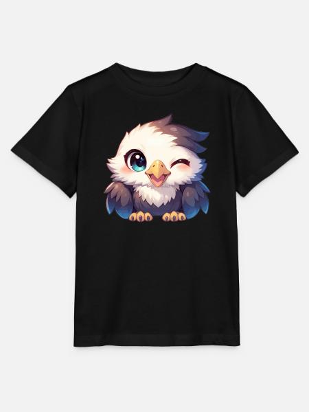 Adler - Stanley/Stella Kinder T-Shirt MINI CREATOR - Schwarz