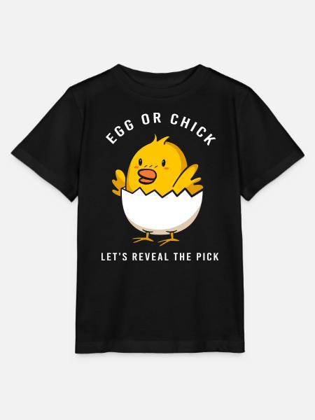 Werdende Mutter Ostern Gender Reveal - Stanley/Stella Kinder T-Shirt MINI CREATOR - Schwarz