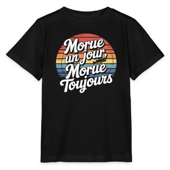 Cod One Day Always - Stanley/Stella MINI CREATOR Kids’ T-Shirt - black - Front - Mikhail (115cm)
