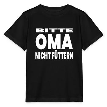 granny - Stanley/Stella MINI CREATOR Kids’ T-Shirt - black - Front - Mikhail (115cm)