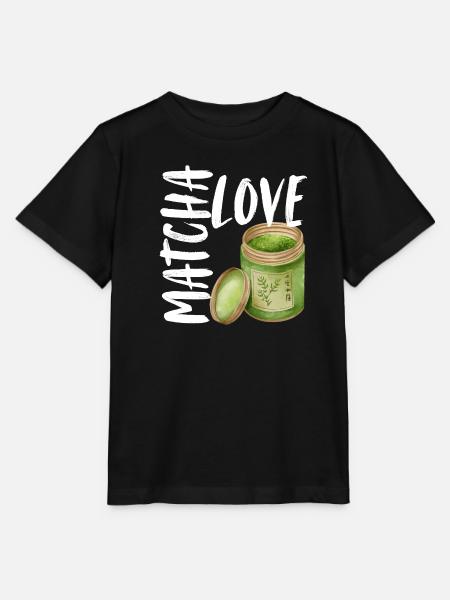Matcha Love Matcha Latte Spruch Sprüche Geschenk - Stanley/Stella Kinder T-Shirt MINI CREATOR - Schwarz