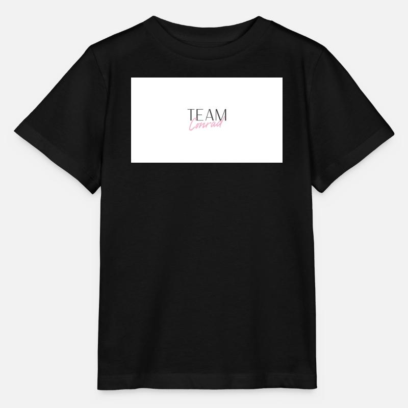 Team Conrad - Stanley/Stella MINI CREATOR Kids’ T-Shirt - black