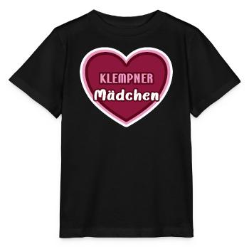 Plumber Girl Girls Plumber Plumbing Trainee - Stanley/Stella MINI CREATOR Kids’ T-Shirt - black - Front - Mikhail (115cm)