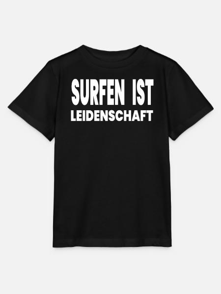 Surfen - Stanley/Stella Kinder T-Shirt MINI CREATOR - Schwarz