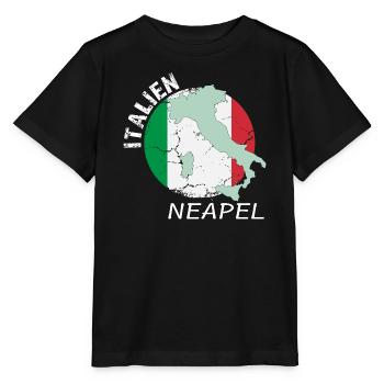Neapel - Stanley/Stella Kinder T-Shirt MINI CREATOR  - Schwarz - Vorne - Mikhail (115cm)