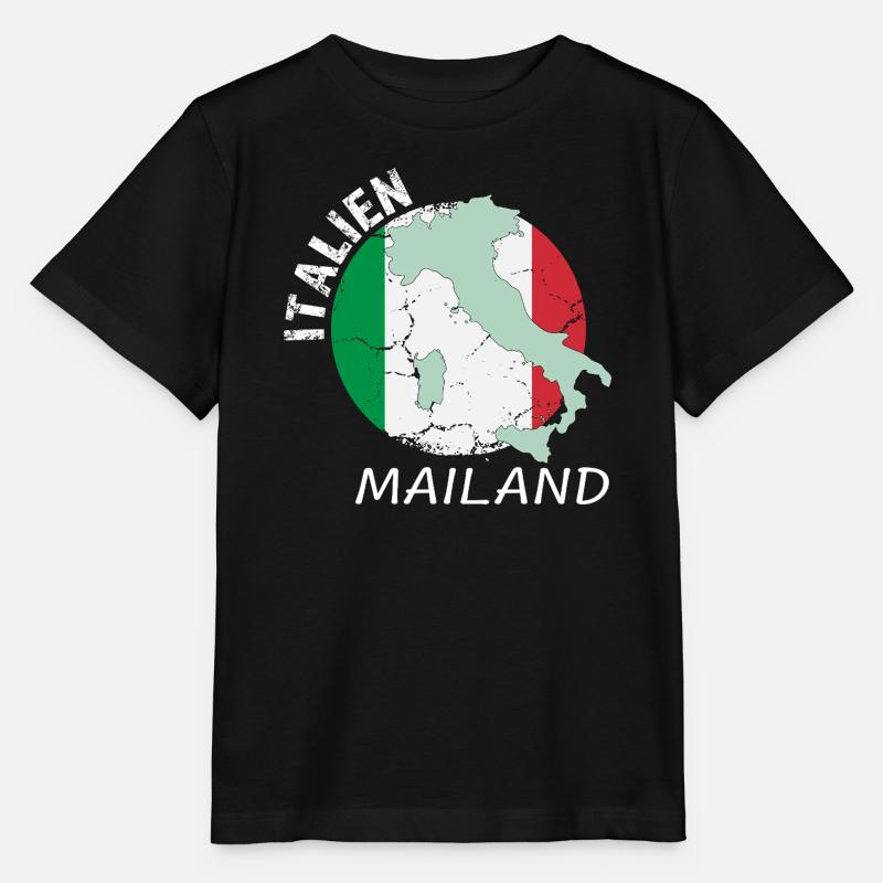 Milan - T-shirt bio MINI CREATOR Stanley/Stella Enfant - noir