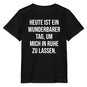 Dire Humour de bureau Travail de fin de semaine Burnout Collège - T-shirt bio MINI CREATOR Stanley/Stella Enfant - noir - Devant - Mikhail (115cm)