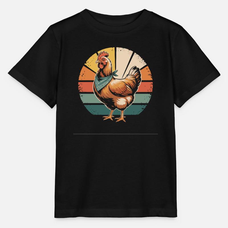Poulets Poulet - T-shirt bio MINI CREATOR Stanley/Stella Enfant - noir