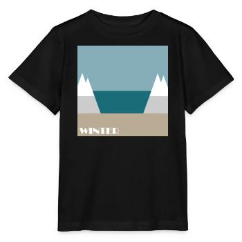 Hiver - T-shirt bio MINI CREATOR Stanley/Stella Enfant - noir - Devant - Mikhail (115cm)
