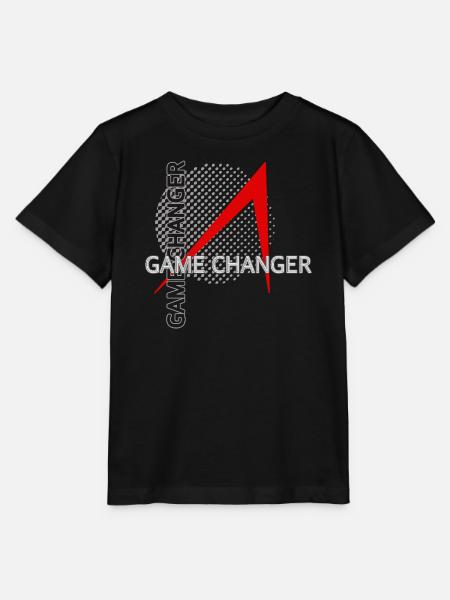 game changer - Stanley/Stella Kinder T-Shirt MINI CREATOR - Schwarz