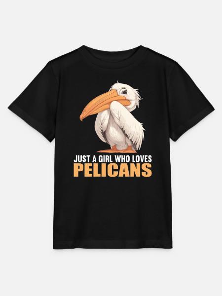 Pelikane Pelikan - Stanley/Stella Kinder T-Shirt MINI CREATOR  - Schwarz
