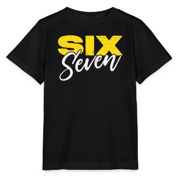 sechs sieben - Stanley/Stella Kinder T-Shirt MINI CREATOR  - Schwarz - Vorne - Mikhail (115cm)