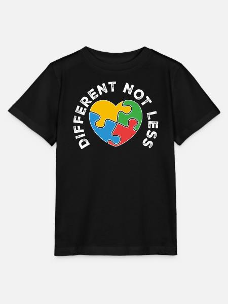 PuzzleHerz Vielfalt vereint Farben - Stanley/Stella Kinder T-Shirt MINI CREATOR - Schwarz