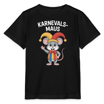 Carnival Mouse Cologne Carnival Mouse - Stanley/Stella MINI CREATOR Kids’ T-Shirt - black - Front - Mikhail (115cm)