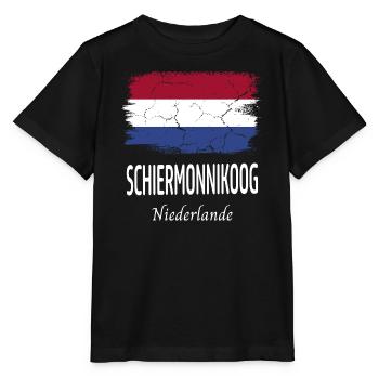 Schiermonnikoog - Stanley/Stella Kinder T-Shirt MINI CREATOR  - Schwarz - Vorne - Mikhail (115cm)